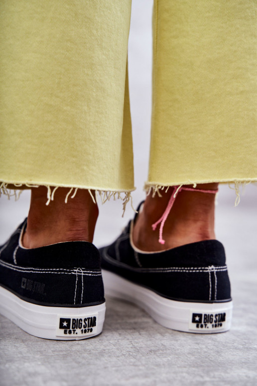 Sneakers in tessuto i Big Star KK274019 nere