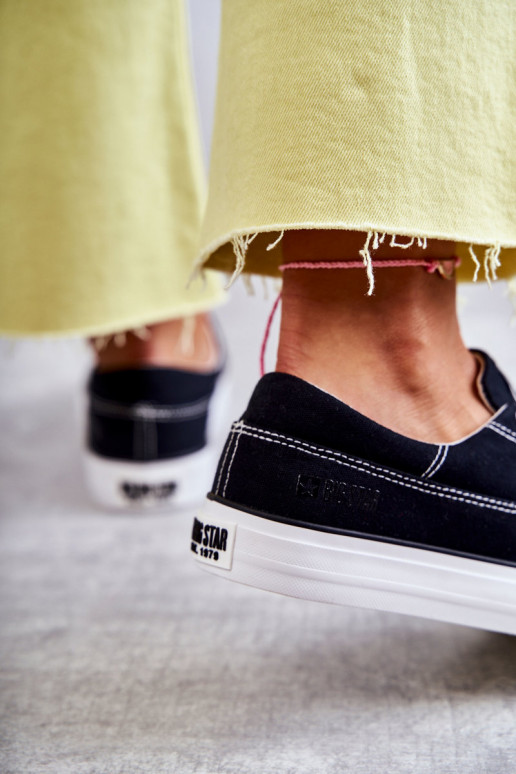 Sneakers in tessuto i Big Star KK274019 nere