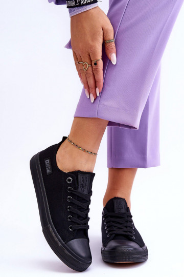 Scarpe tempo libero in tessuto Big Star KK274009 nere