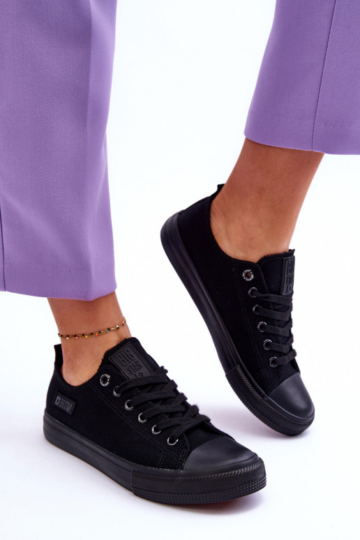 Scarpe tempo libero in tessuto Big Star KK274009 nere