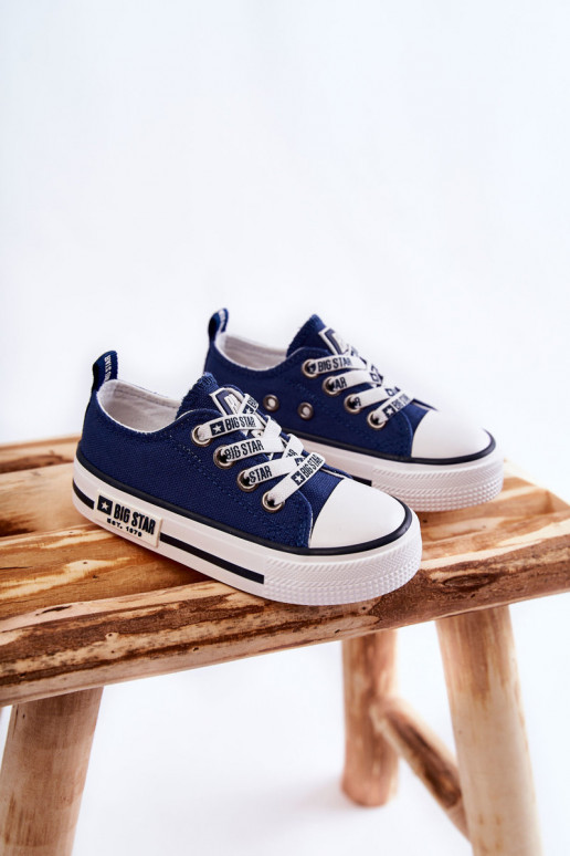 Scarpe casual per bambini BIG STAR KK374070 blu scuro
