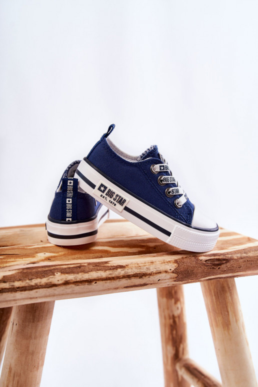 Scarpe casual per bambini BIG STAR KK374070 blu scuro