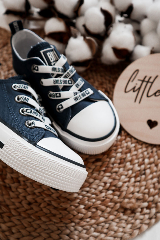 Scarpe casual per bambini BIG STAR KK374070 blu scuro