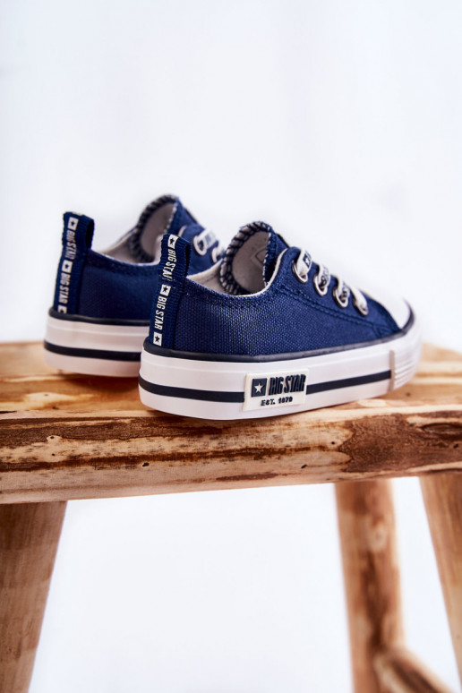 Scarpe casual per bambini BIG STAR KK374070 blu scuro