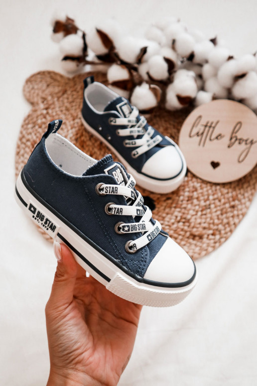 Scarpe casual per bambini BIG STAR KK374070 blu scuro