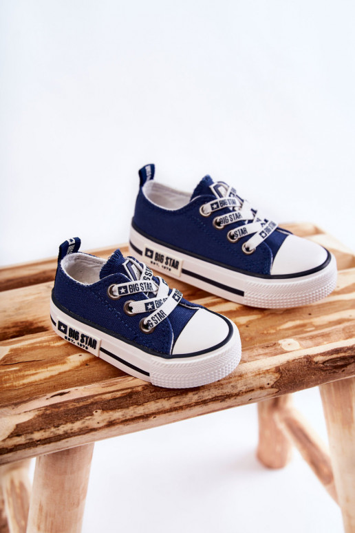 Scarpe casual per bambini BIG STAR KK374070 blu scuro