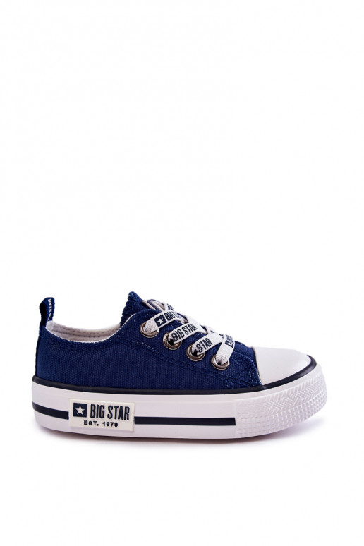 Scarpe casual per bambini BIG STAR KK374070 blu scuro