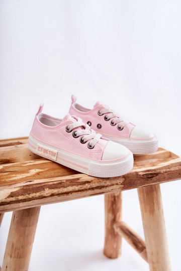 Scarpe per il tempo libero da bambino BIG STAR KK374072 rosa