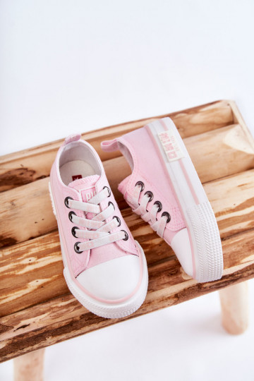 Scarpe per il tempo libero da bambino BIG STAR KK374072 rosa 2