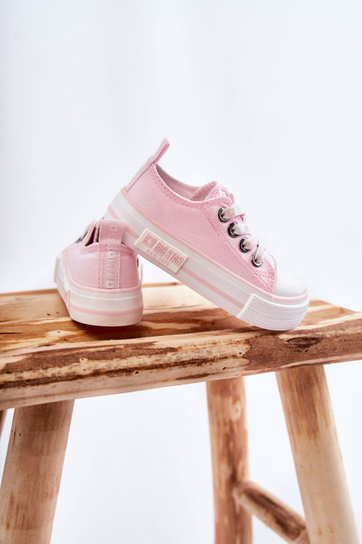 Scarpe per il tempo libero da bambino BIG STAR KK374072 rosa