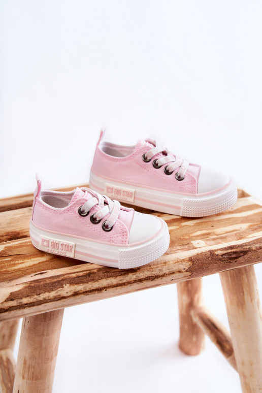 Scarpe per il tempo libero da bambino BIG STAR KK374072 rosa