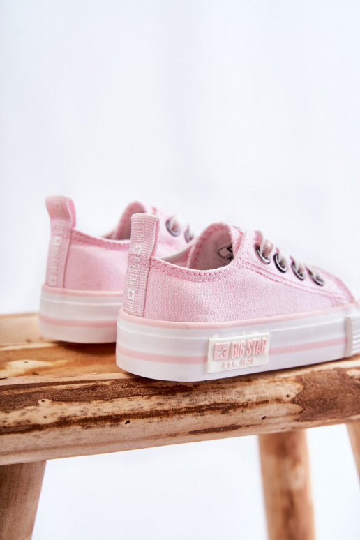 Scarpe per il tempo libero da bambino BIG STAR KK374072 rosa