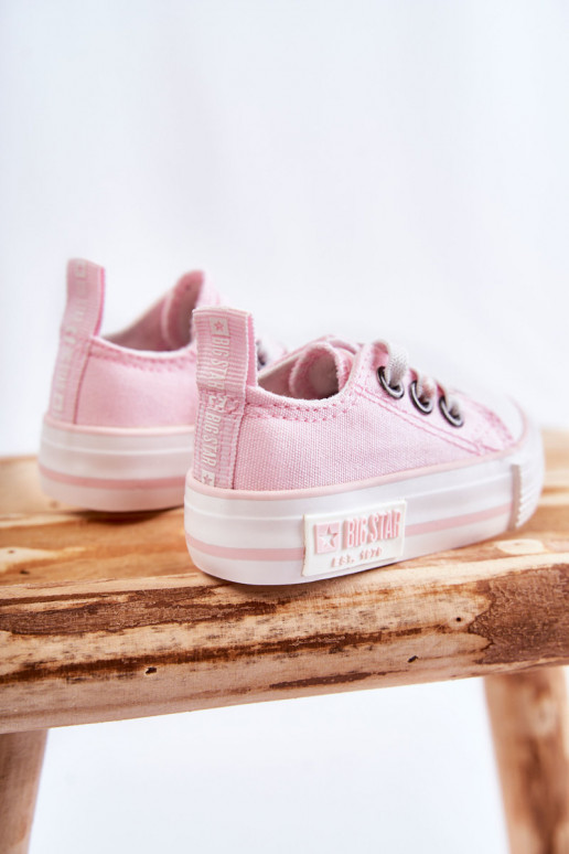 Scarpe casual per bambini BIG STAR KK374052 rosa
