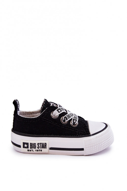 Scarpe per il tempo libero per bambini BIG STAR KK374049 Bianco e nero