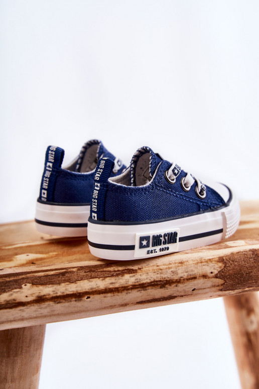 Scarpe casual da bambino BIG STAR KK374050 blu scuro