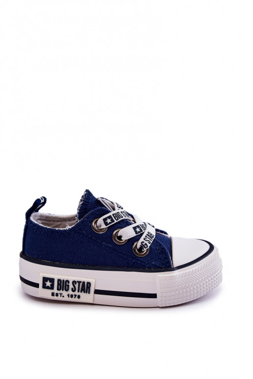 Scarpe casual da bambino BIG STAR KK374050 blu scuro