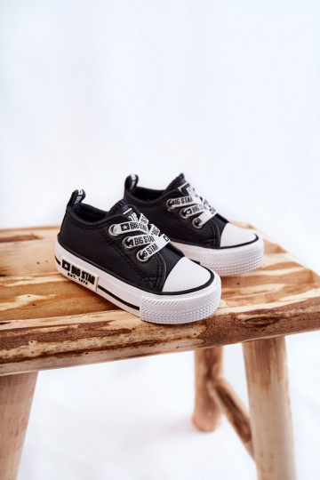 Scarpe casual per bambini BIG STAR KK374041 Bianco e nero