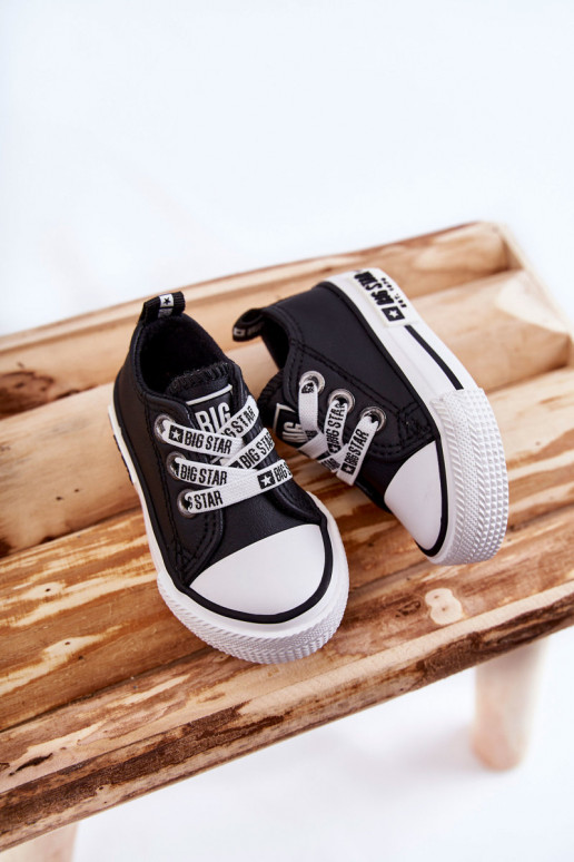 Scarpe casual per bambini BIG STAR KK374041 Bianco e nero