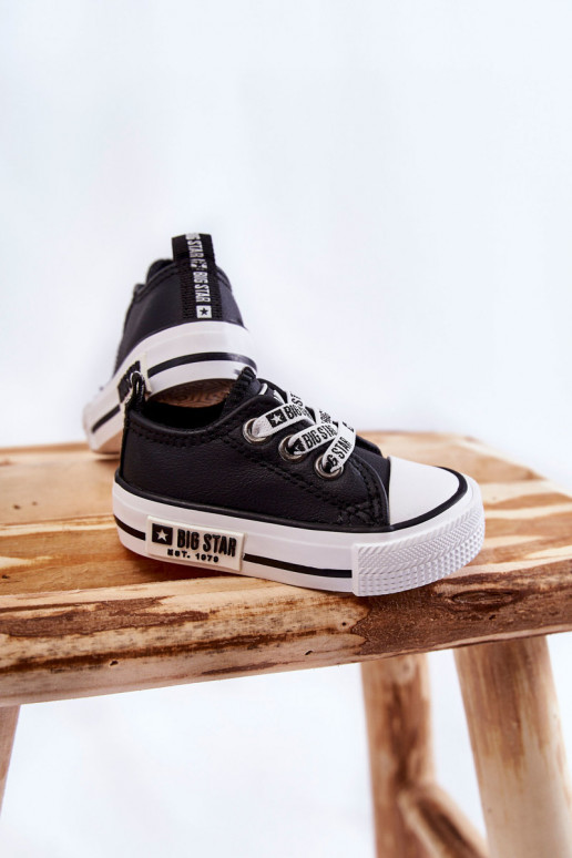 Scarpe casual per bambini BIG STAR KK374041 Bianco e nero