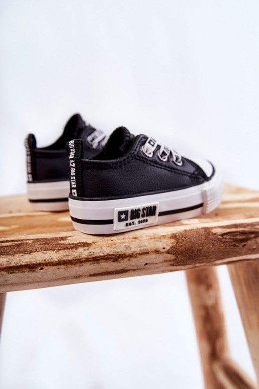 Scarpe casual per bambini BIG STAR KK374041 Bianco e nero