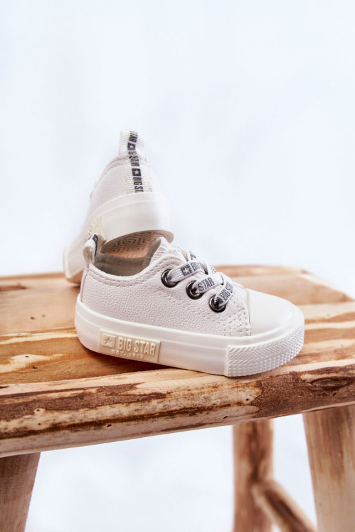 Scarpe per il tempo libero da bambino BIG STAR KK374058 bianche