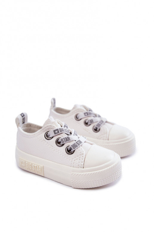 Scarpe per il tempo libero da bambino BIG STAR KK374058 bianche