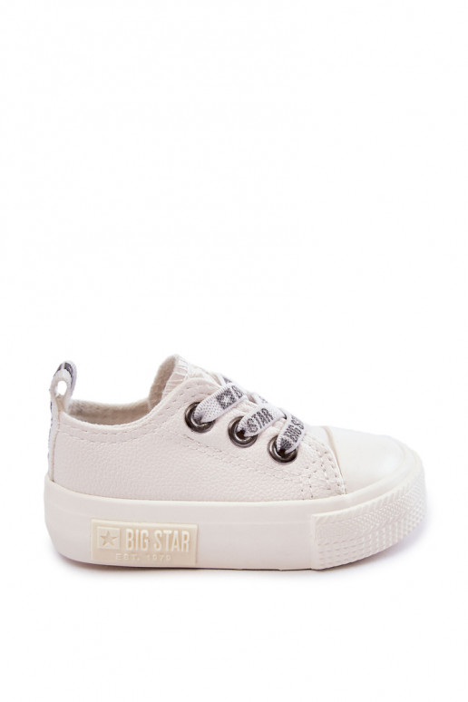 Scarpe per il tempo libero da bambino BIG STAR KK374058 bianche