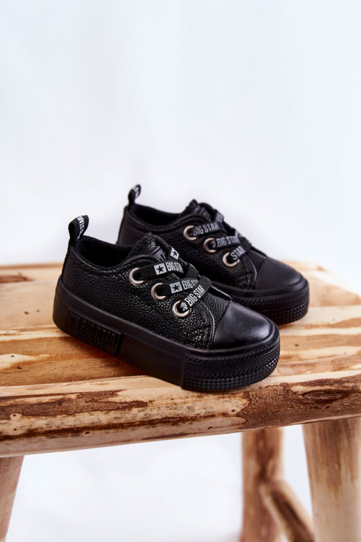 Scarpe per il tempo libero da bambino BIG STAR KK374059 nere