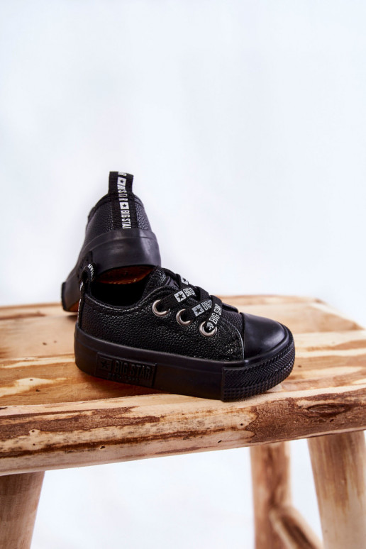 Scarpe per il tempo libero da bambino BIG STAR KK374059 nere