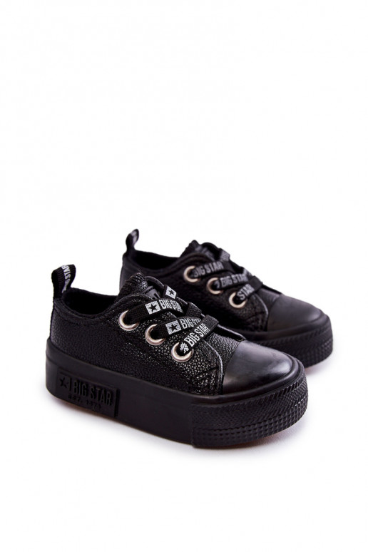 Scarpe per il tempo libero da bambino BIG STAR KK374059 nere