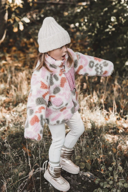 Doposci per bambini Big Star KK374221 colore beige-oro