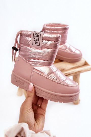 Doposci per bambini Big Star KK374219 rosa 2