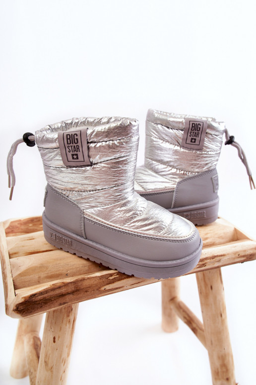 Doposci per bambini Big Star KK374218 grigio e argento