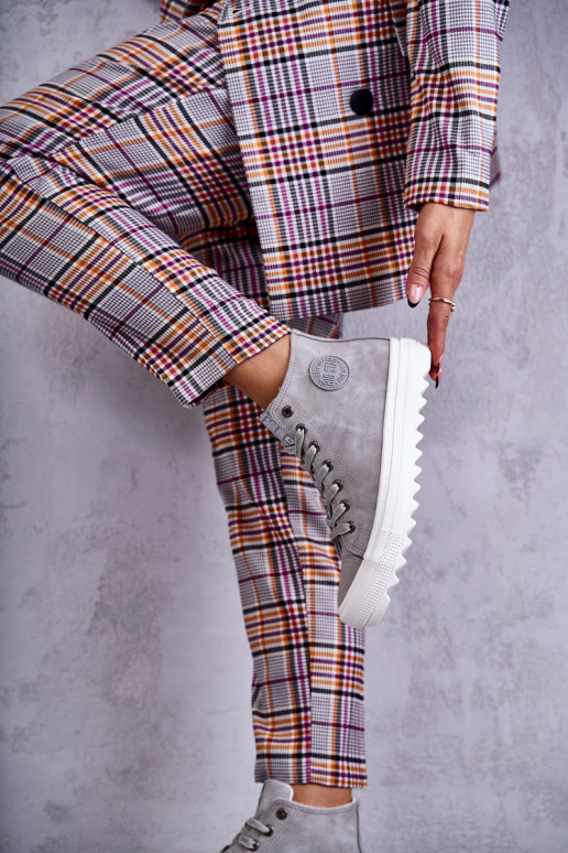 Scarpe per il tempo libero Big Star colore grigio riscaldato EE274114