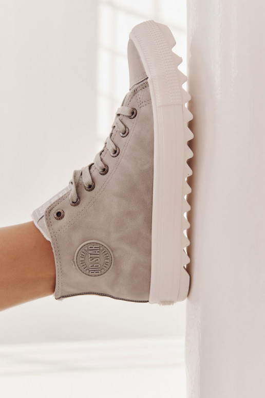 Scarpe per il tempo libero Big Star colore grigio riscaldato EE274114