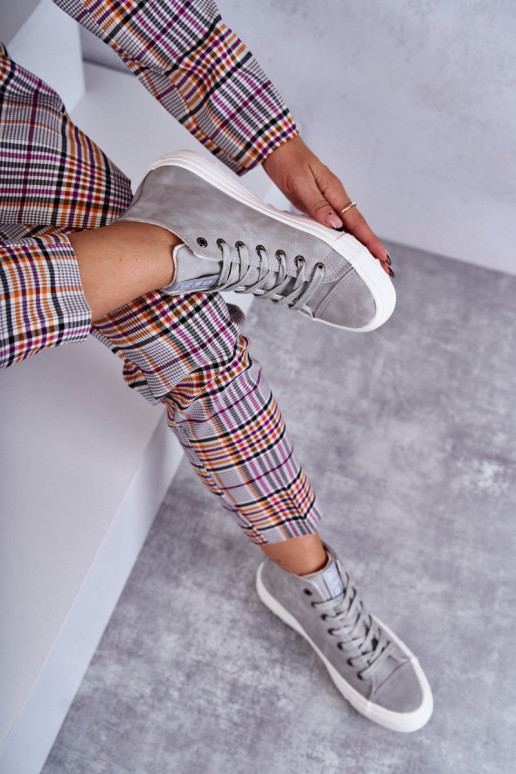 Scarpe per il tempo libero Big Star colore grigio riscaldato EE274114