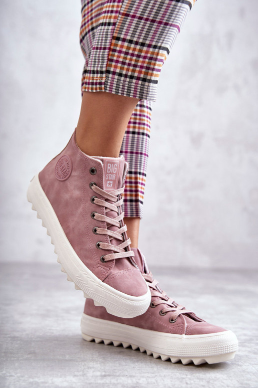 Scarpe per il tempo libero Big Star colore rosa caldo EE274113