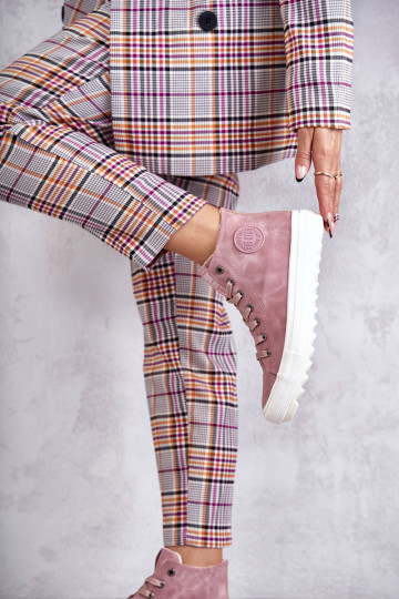 Scarpe per il tempo libero Big Star colore rosa caldo EE274113 2