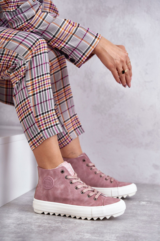 Scarpe per il tempo libero Big Star colore rosa caldo EE274113