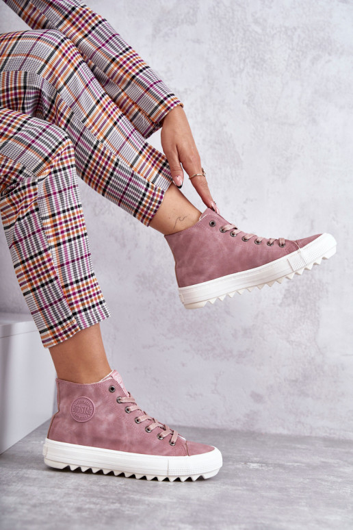 Scarpe per il tempo libero Big Star colore rosa caldo EE274113