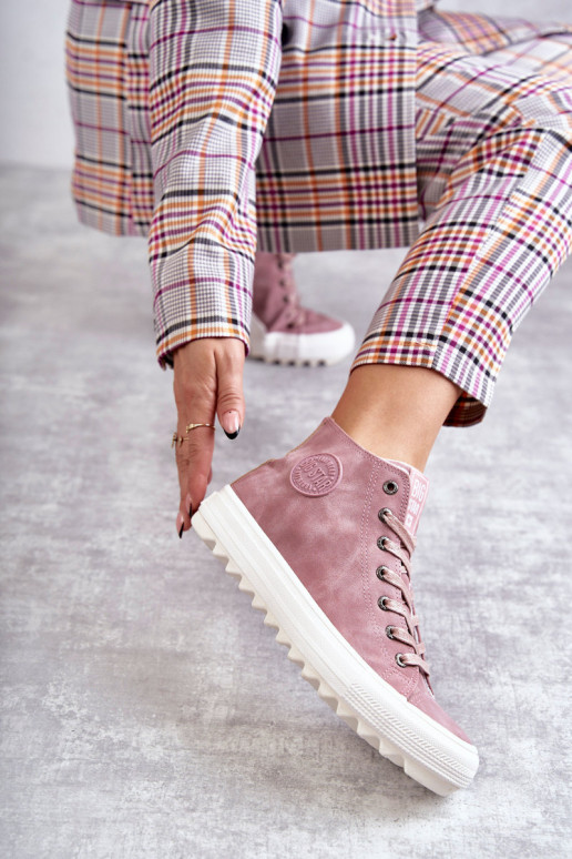 Scarpe per il tempo libero Big Star colore rosa caldo EE274113