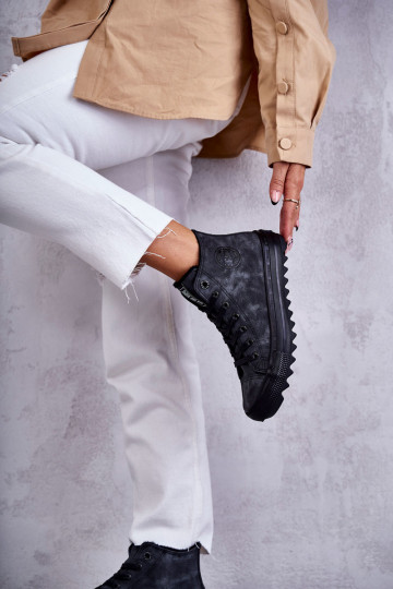 Scarpe per il tempo libero Big Star colore nero riscaldato GG274069 2