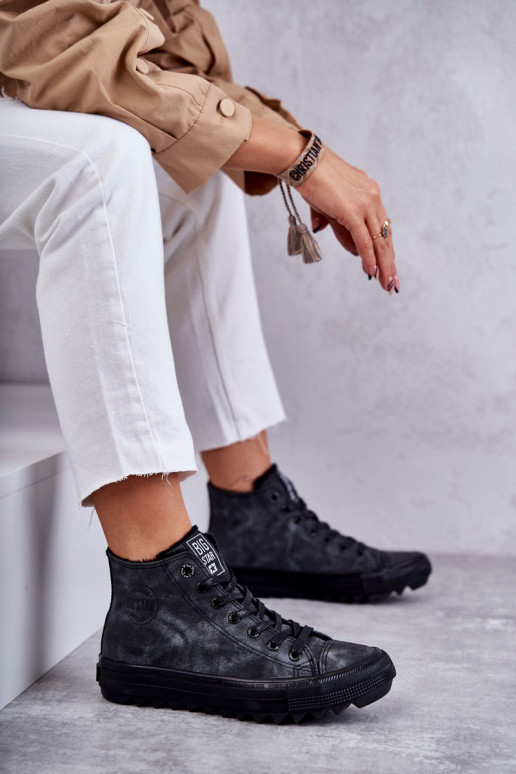 Scarpe per il tempo libero Big Star colore nero riscaldato GG274069 Scarpe per il tempo libero Big Star colore nero riscaldato GG274069