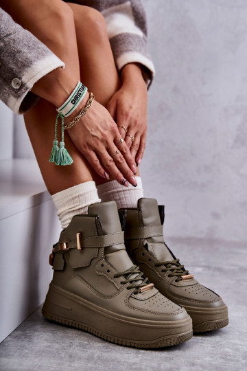 scarpe sportive riscaldate colore verde Lexa