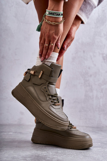 scarpe sportive riscaldate colore verde Lexa 2
