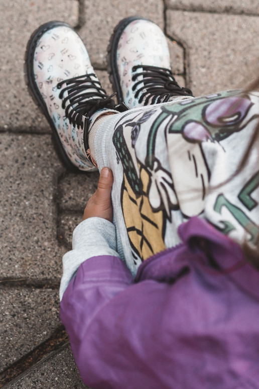 Stivali per bambini con glitter e fantasie Reggie in vari colori Stivali per bambini con glitter e fantasie Reggie in vari colori