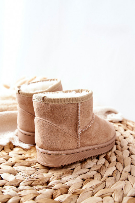 Caldi stivali invernali per bambini beige Gooby