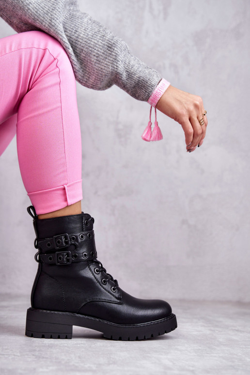 Stivali riscaldati in colore nero Silvor