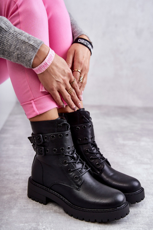 Stivali riscaldati in colore nero Silvor