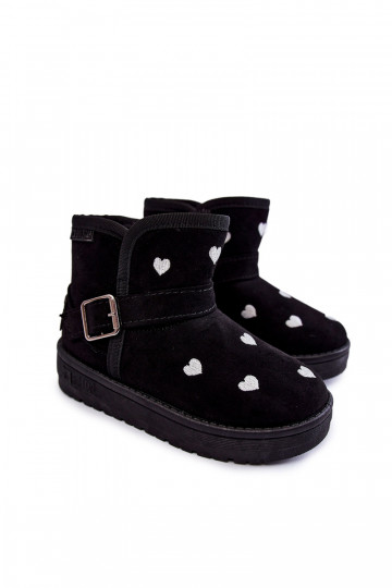 Doposci per bambini Big Star KK374243 neri 2